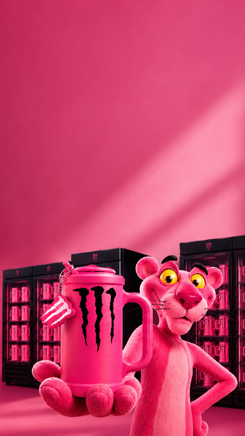 Caneca Monster Pink Panther
